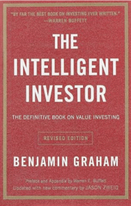 Cover of The Intelligent Investor by Benjamin Graham – classic book on value investing