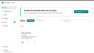 Grammarly ai